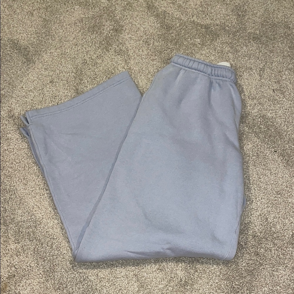 WILD FABLE PERIWINKLE WIDE LEG SWEATPANTS (MEDIUM)